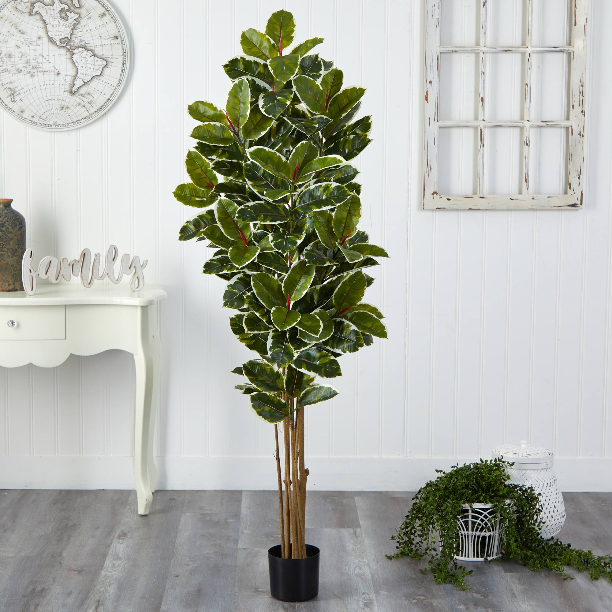 6ft. Potted UV Resistant Oak Tree